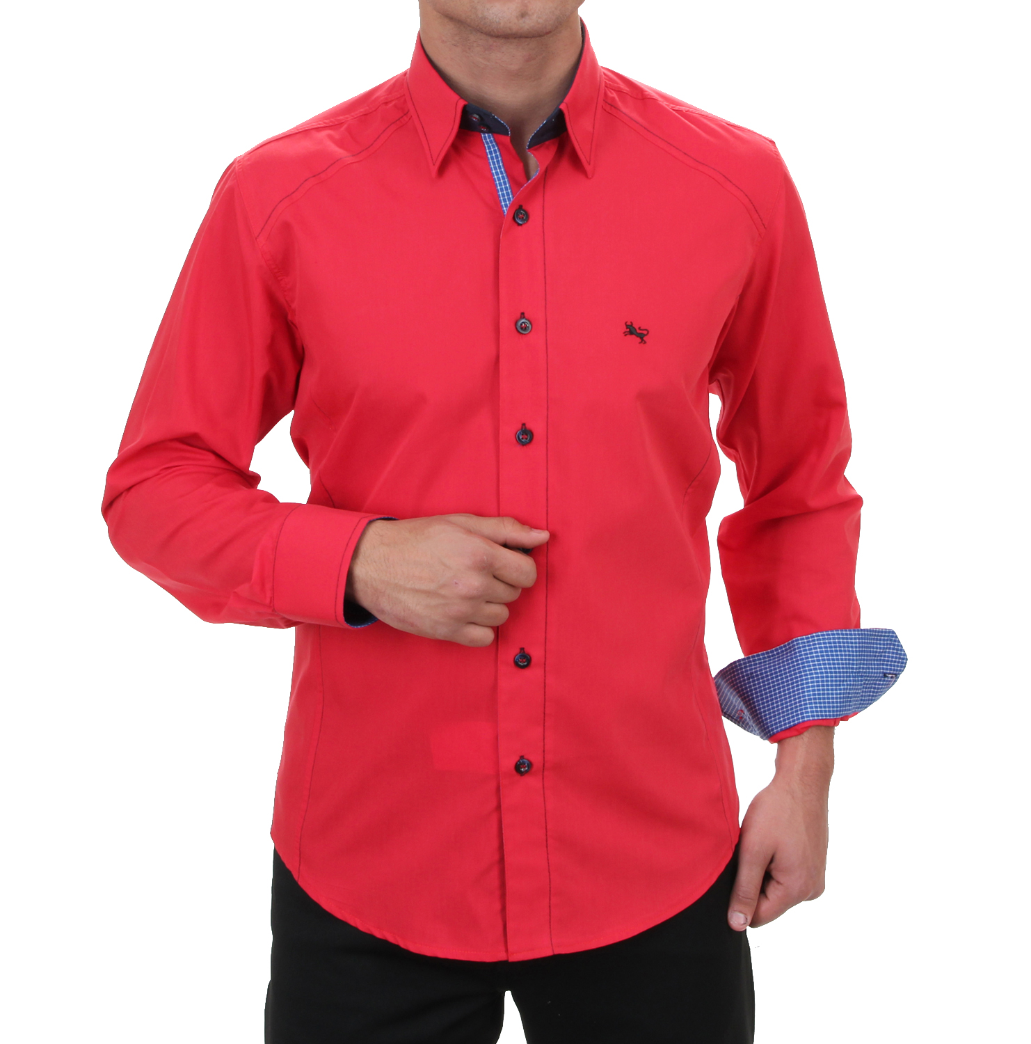 preambule Opiaat Actief Herrenmode online kaufen | freizeithemd slim fit, slim fit designer hemd rot